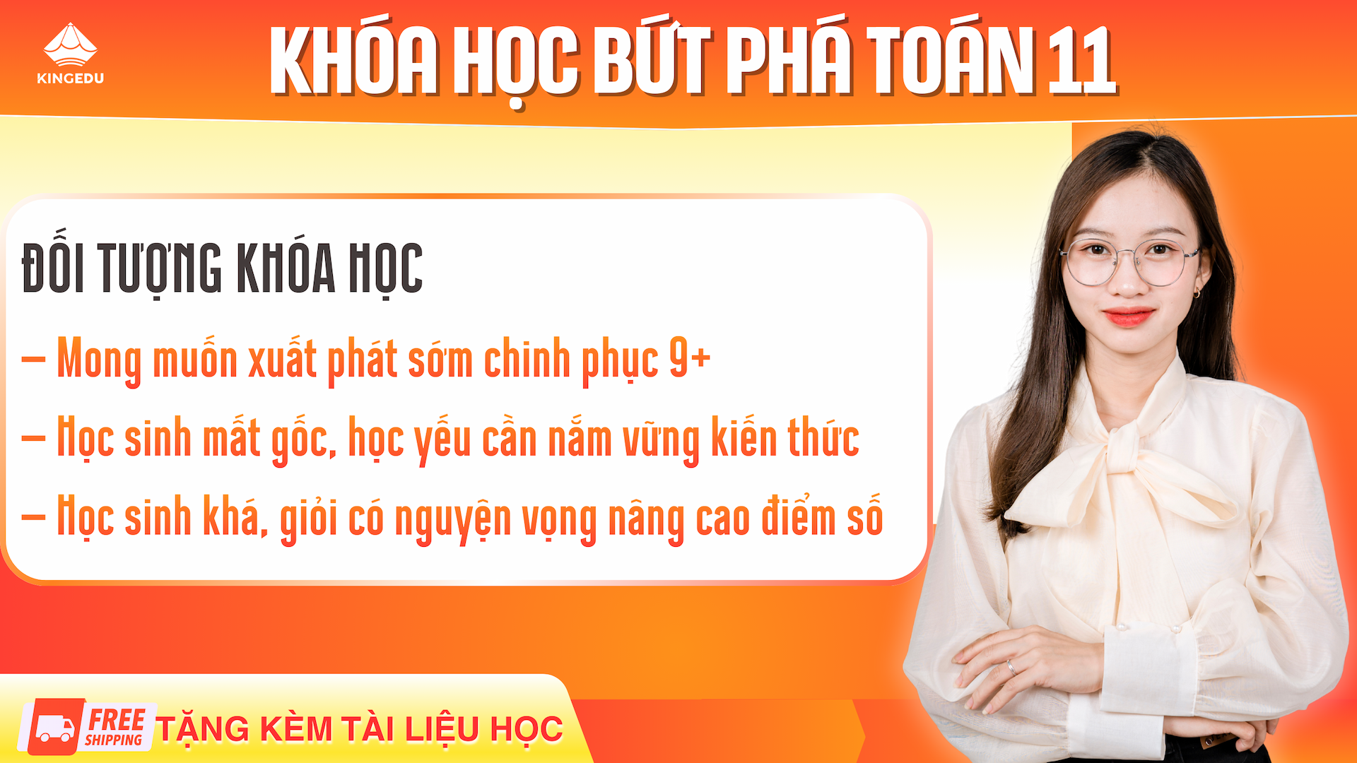 Khóa học Bứt phá Toán 11